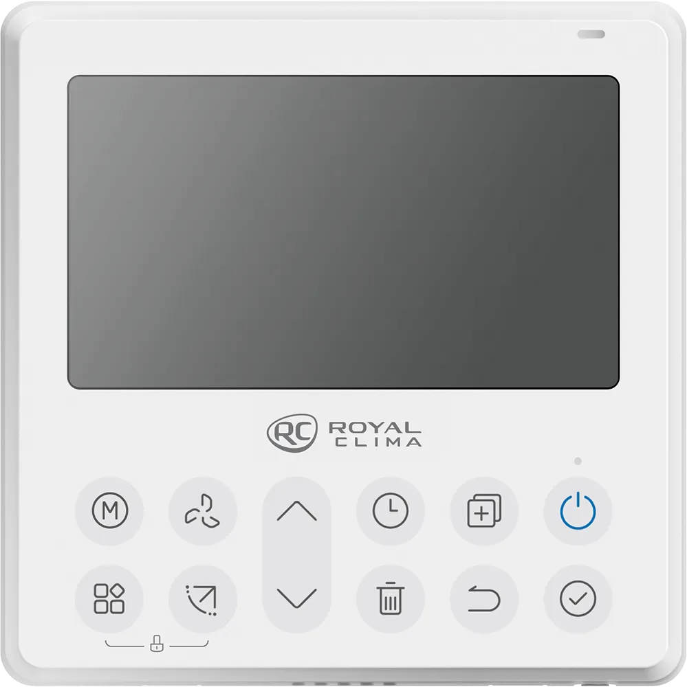 Проводной пульт управления Royal Clima RCW-120 для мульти-сплит-систем и полупромышленного оборудования